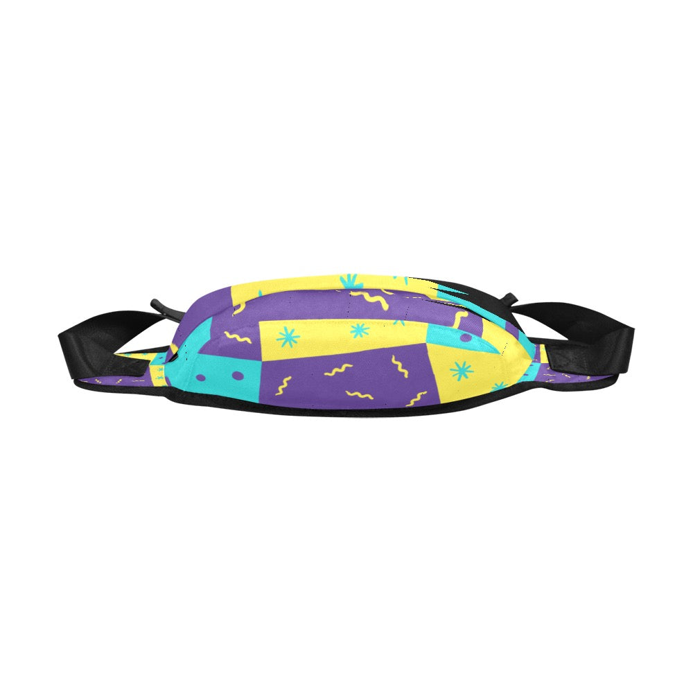 Purple Party Fanny Pack/Large