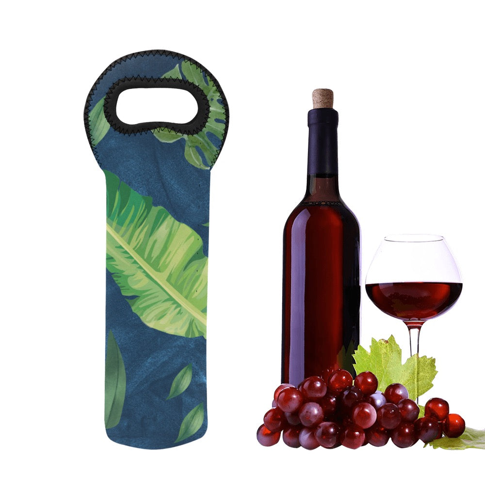 Leaves Neoprene Wine Bag