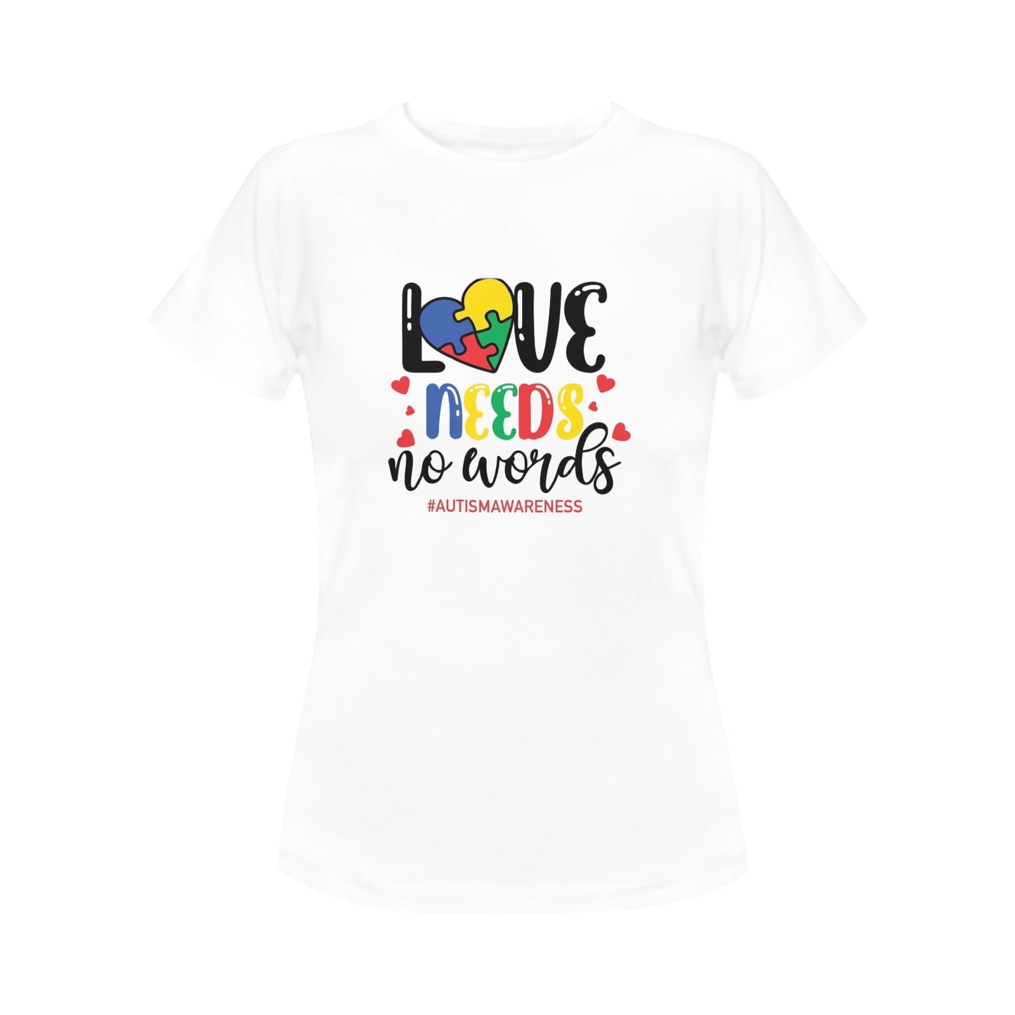 No Words Autism Women's T-Shirt