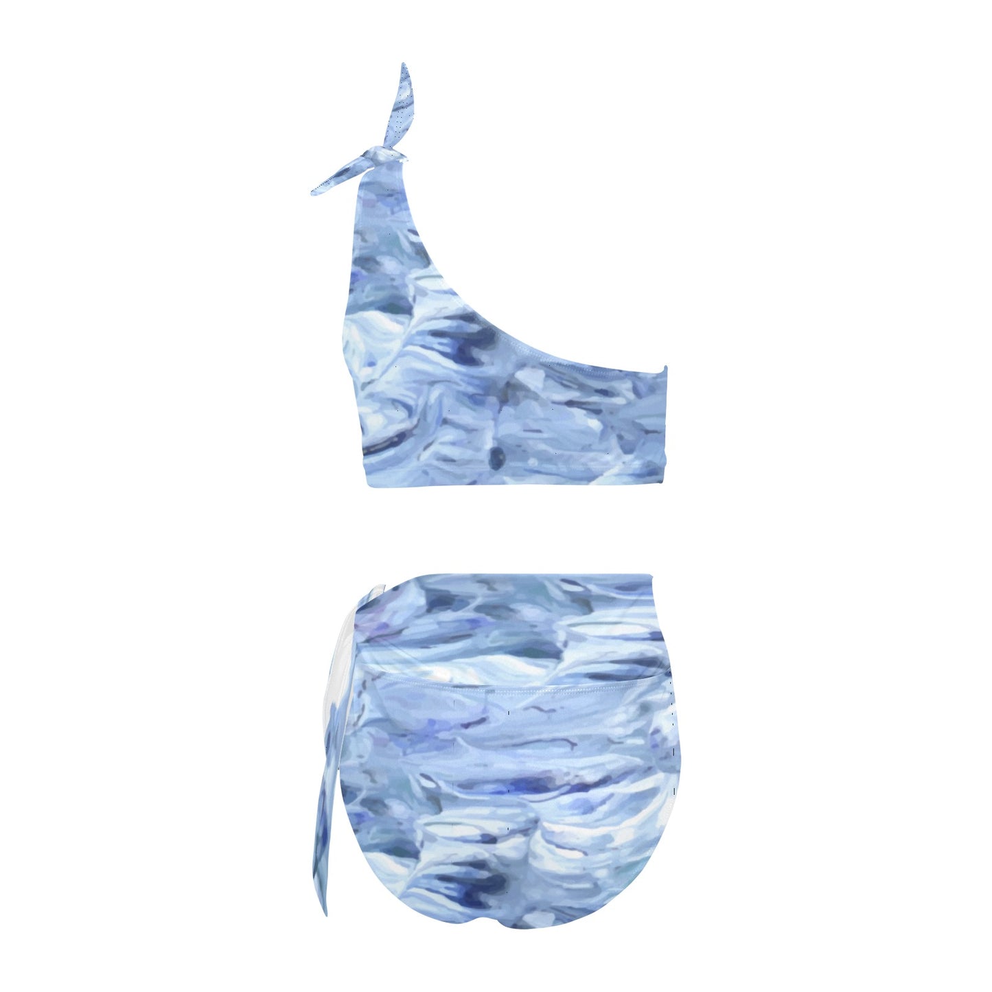 Motion In The Ocean One Shoulder Bikini Set