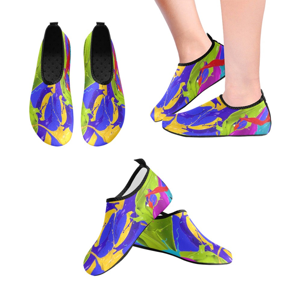 Color Mix Women's Slip-On Water Shoes