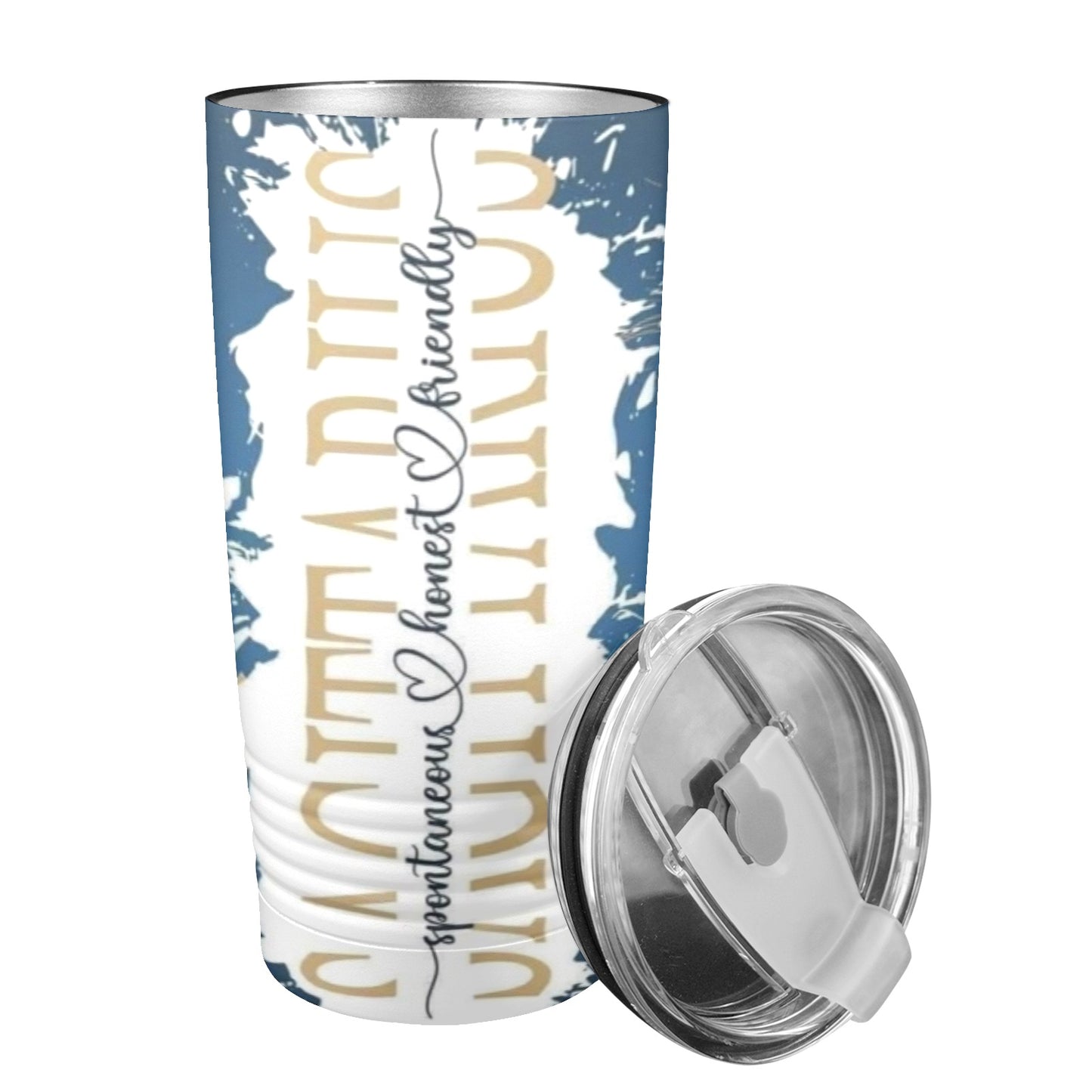 Sagittarius 20oz Insulated Stainless Steel Mobile Tumbler