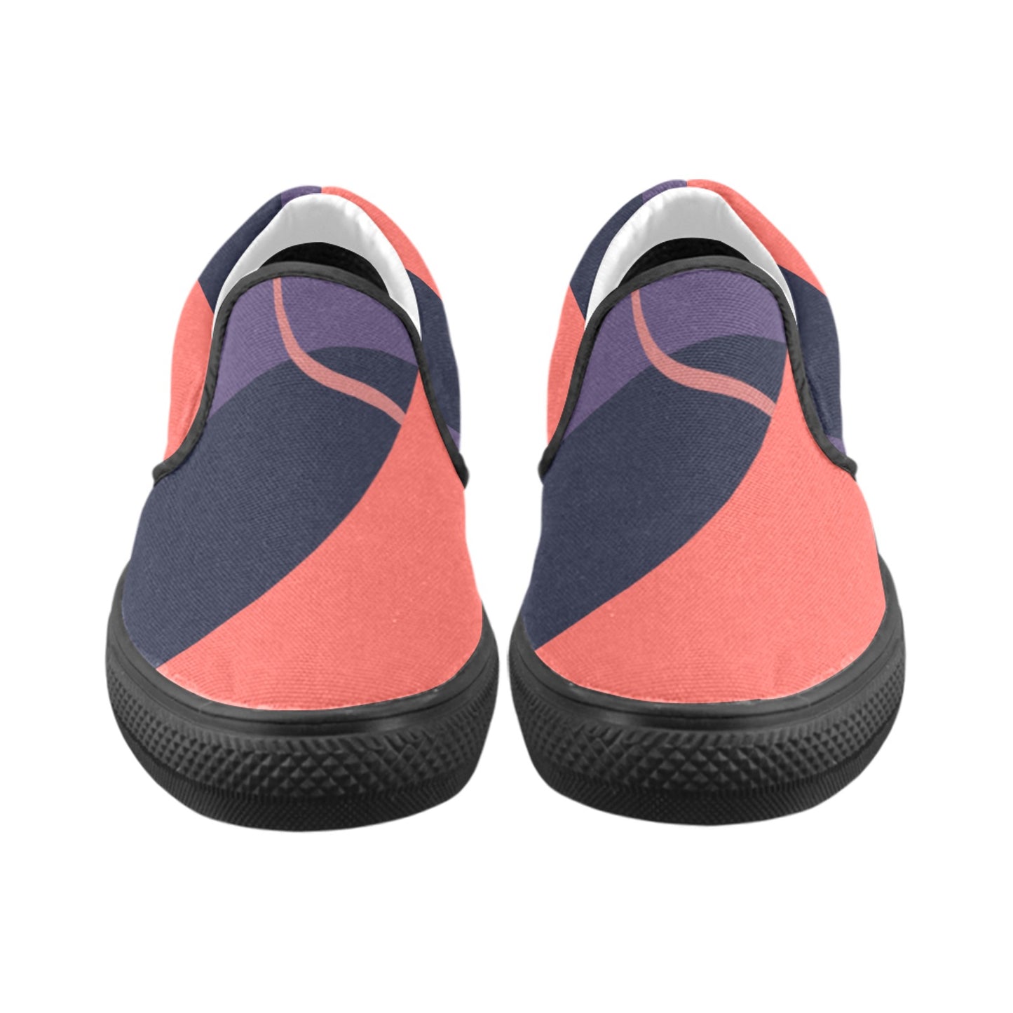 Orange You Men's Slip-on Shoes