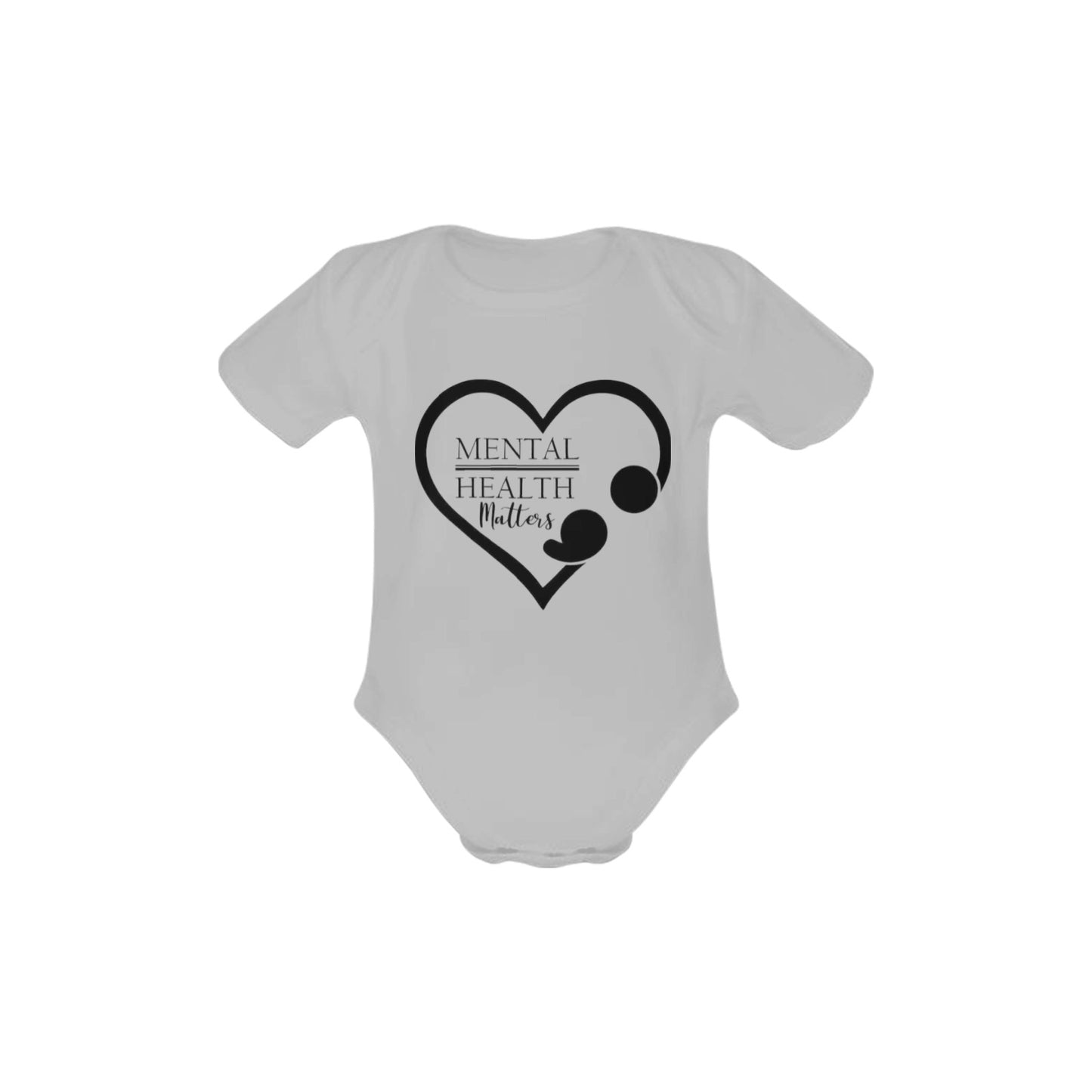 AWARENESS - Mental Health Baby Short Sleeve Onesie