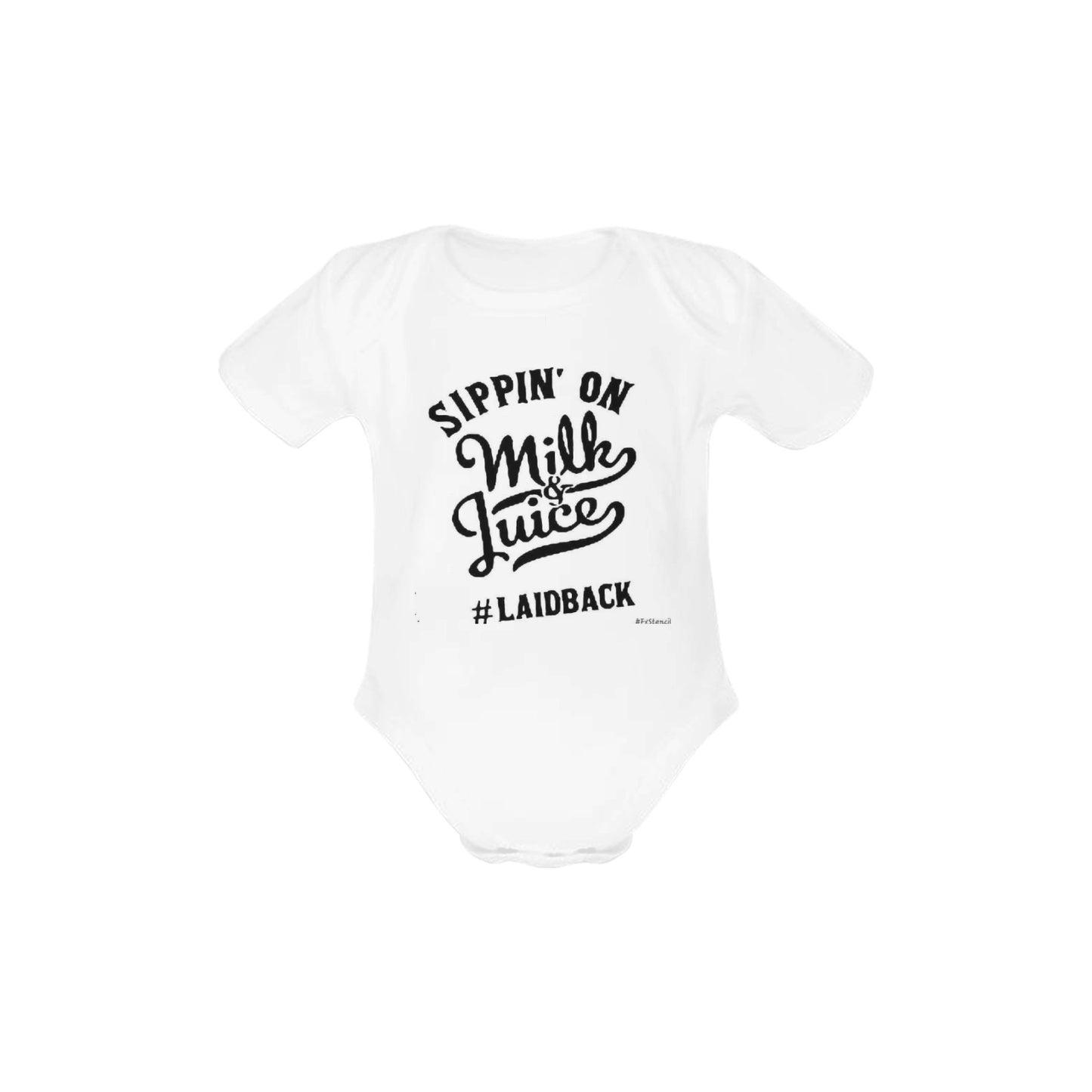 Sippin Milk & Juice Baby Onesie