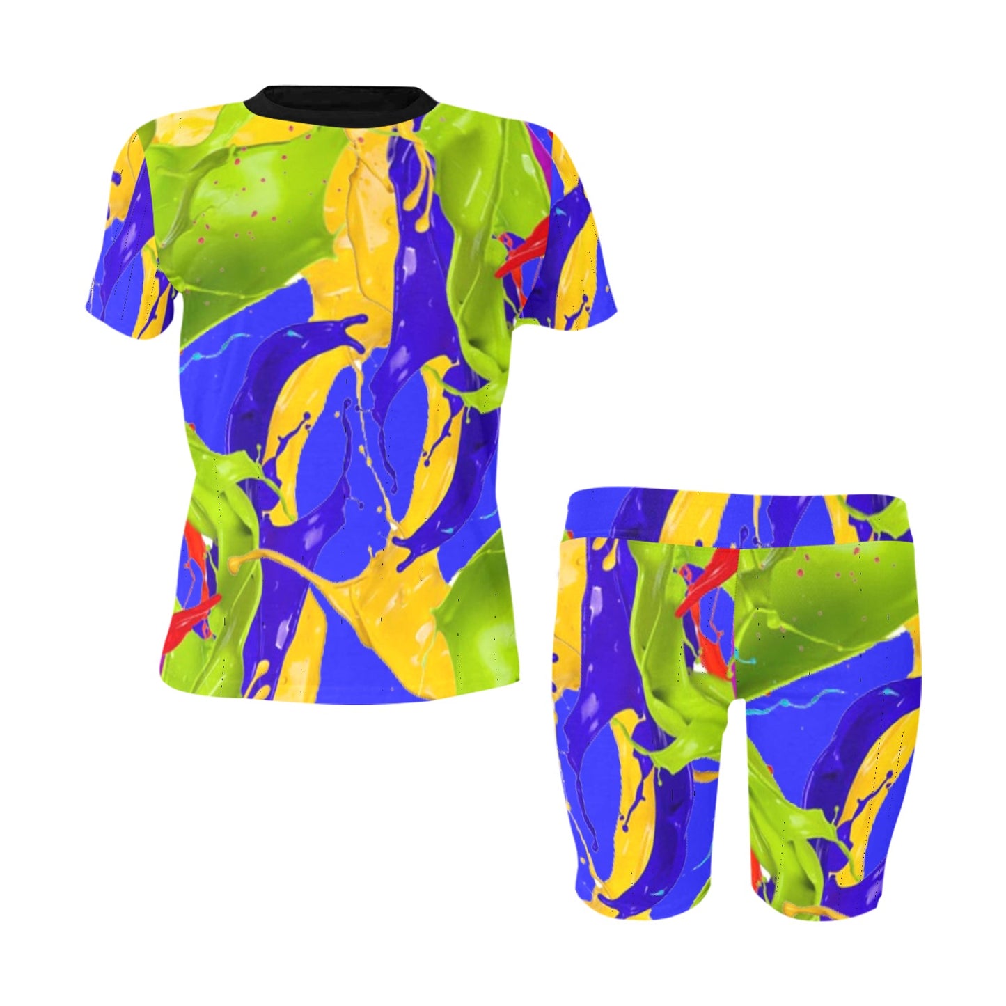 Color Mix Women's Short Set