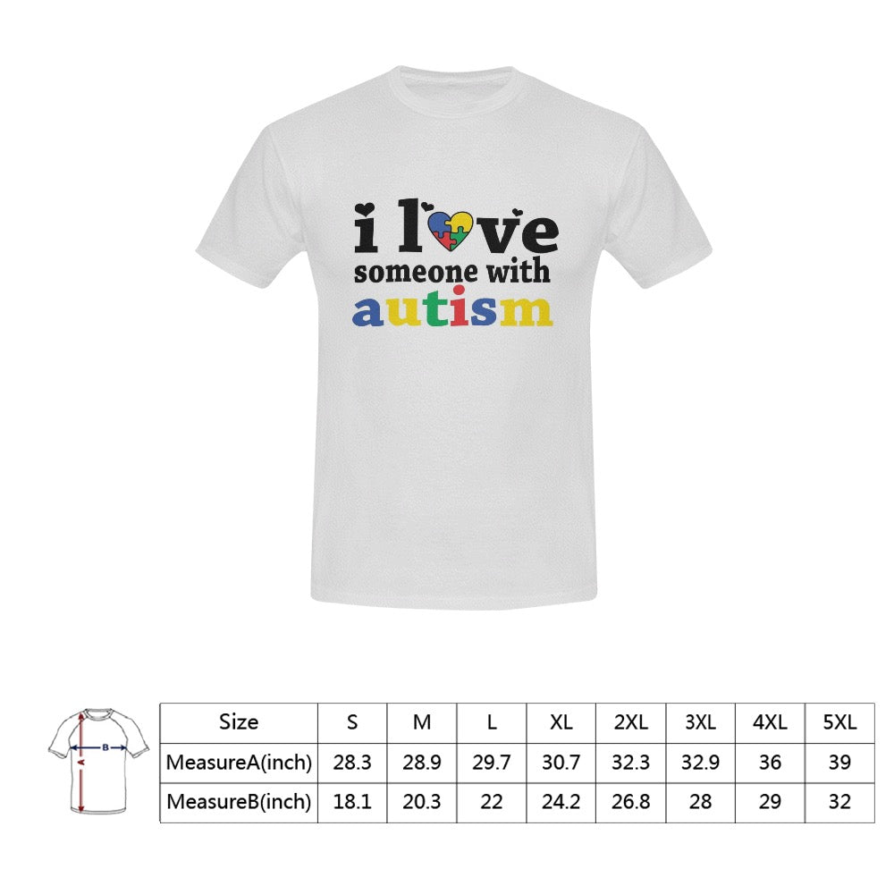 Love With Autism Men's T-Shirt