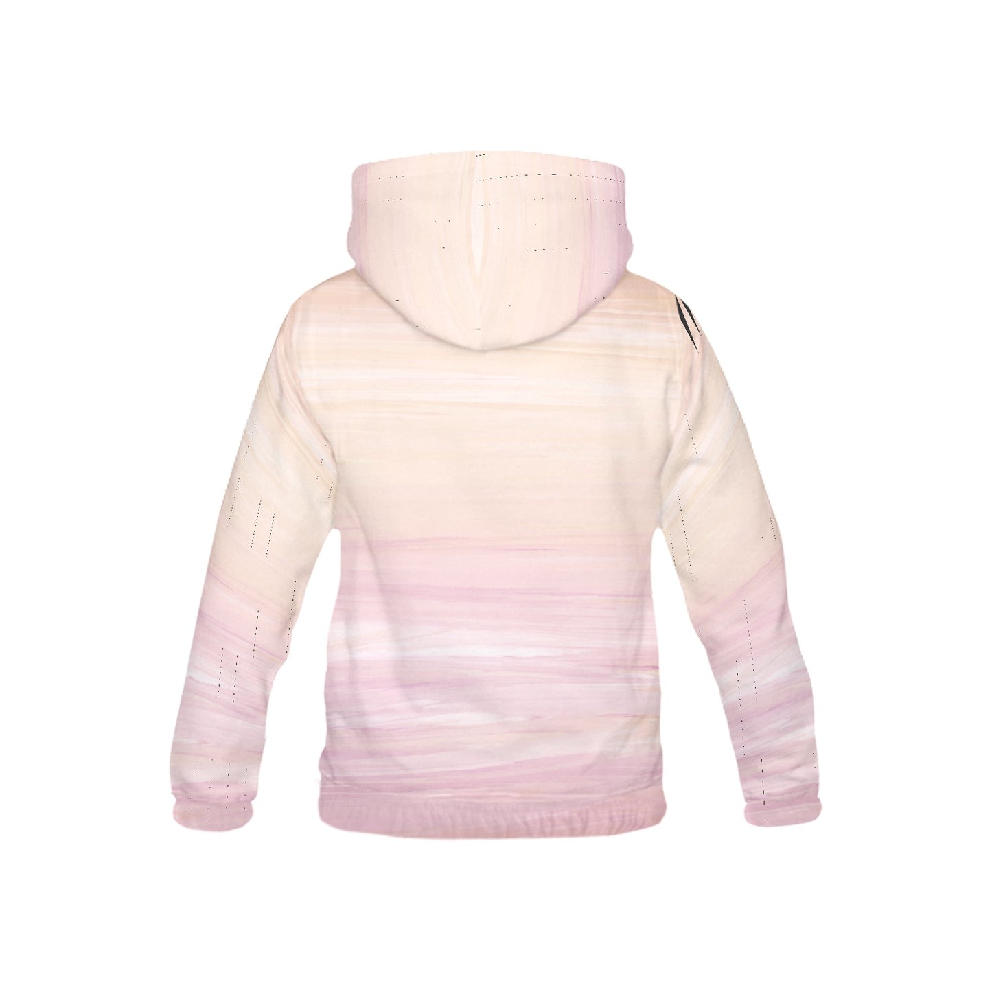 Peach Ombre Hoodie For Kid