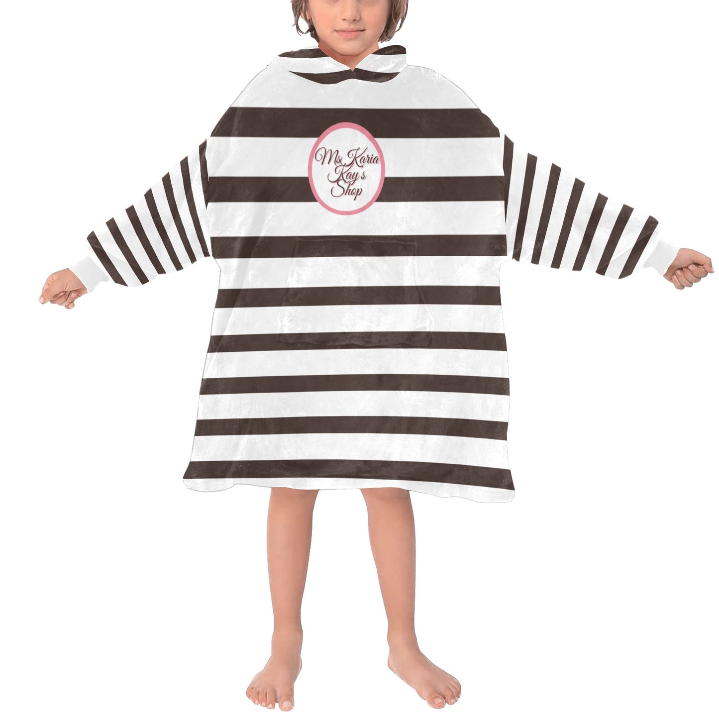 Mskaria Kay's Shop Blanket Hoodie for Kids