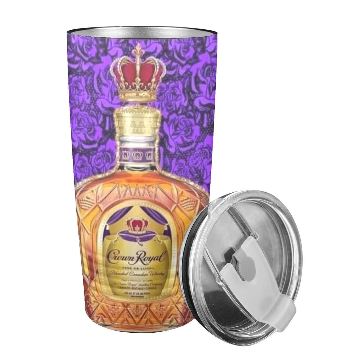 Crown Royal 20oz Insulated Stainless Steel Mobile Tumbler