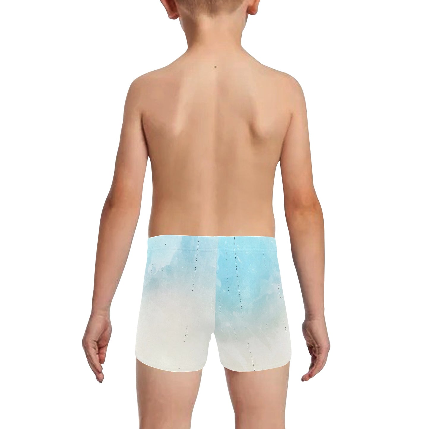 Bluish Little Boys' Swimming Trunks