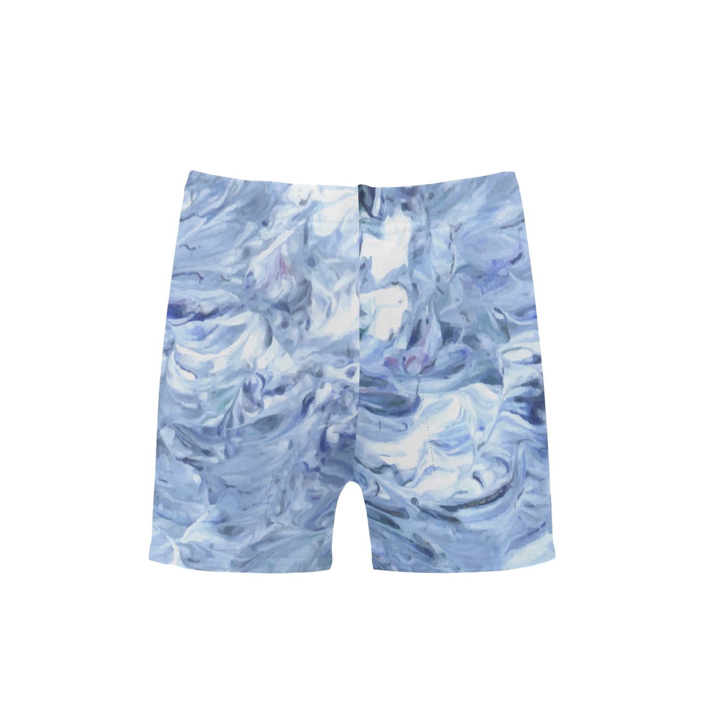 Motion In The Ocean Little Boys' Swimming Trunks