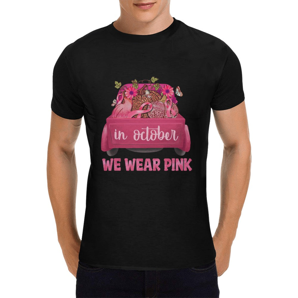 AWARENESS - We Wear Pink Men's T-Shirt