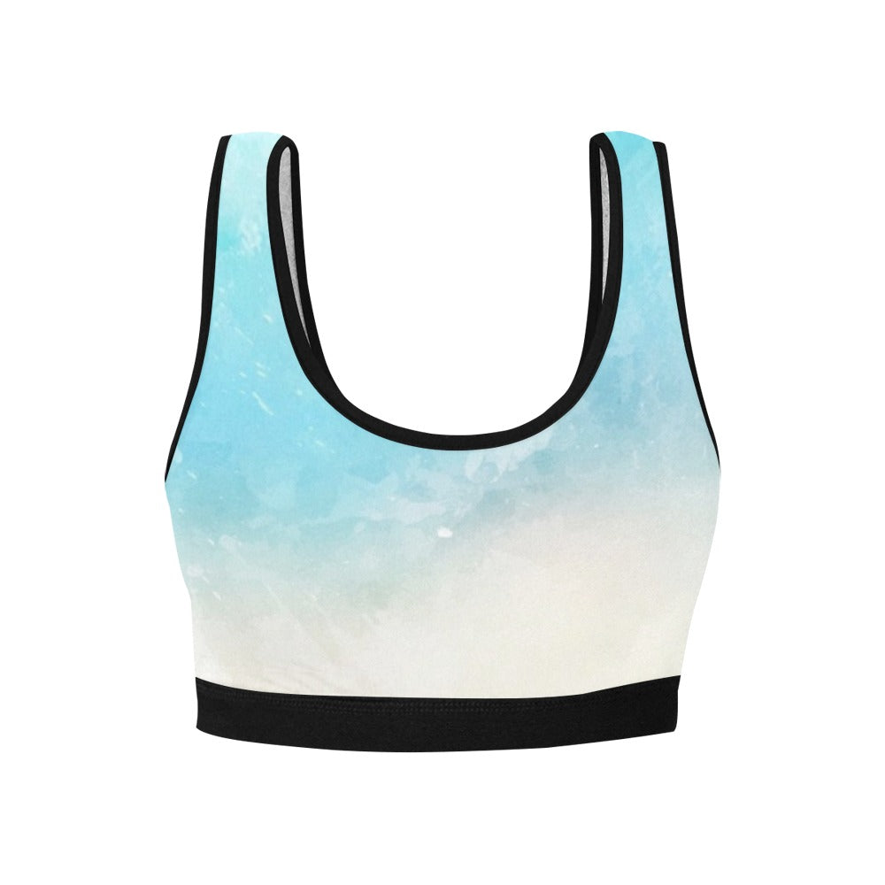 Bluish Women's Sports Bra