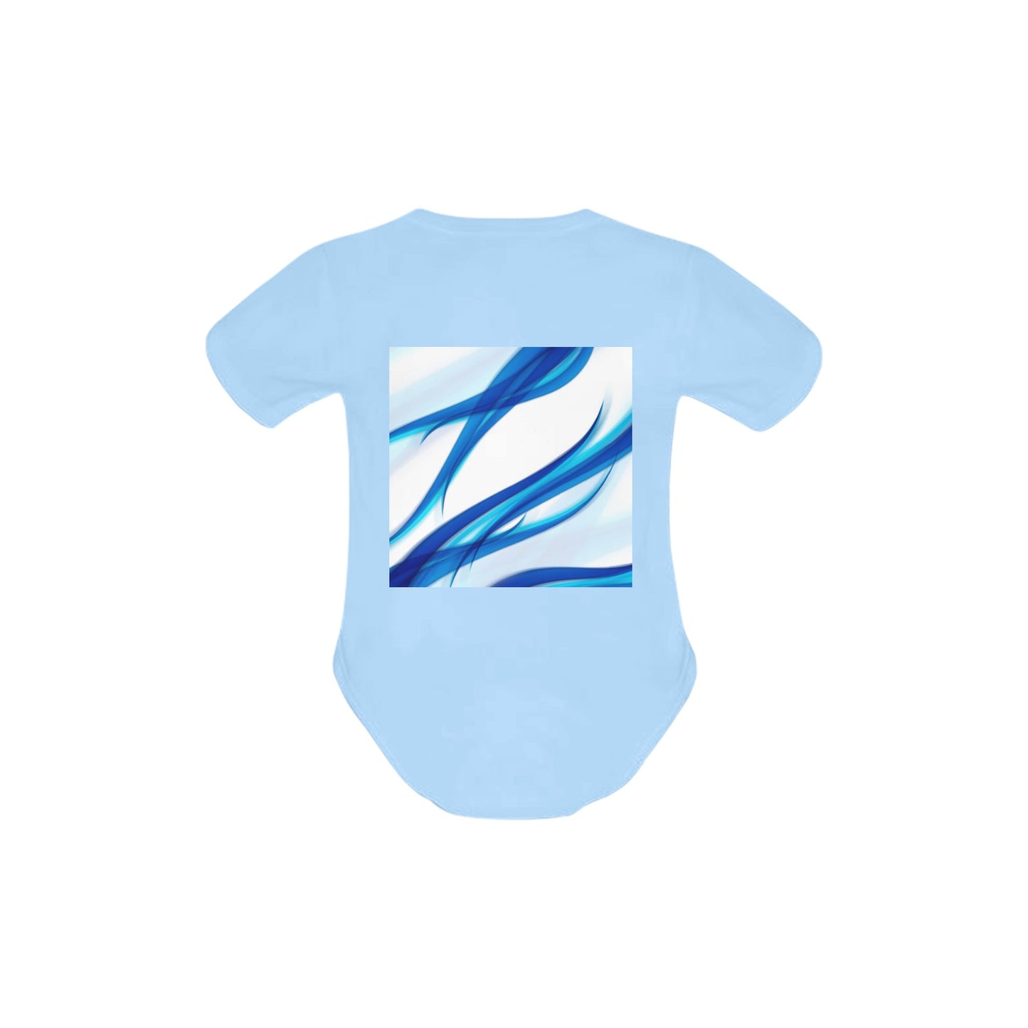 Blue Lightning Baby Onesie