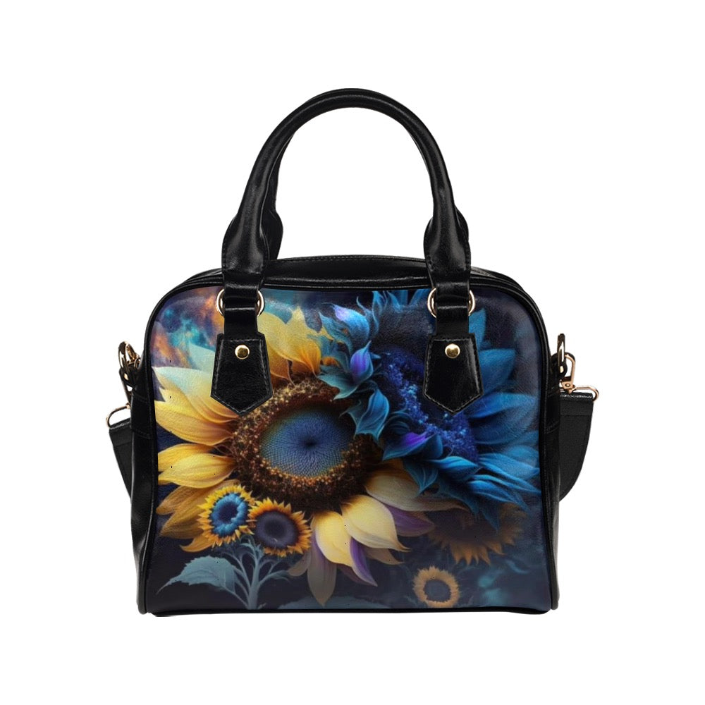 3D Sunflower Shoulder Handbag