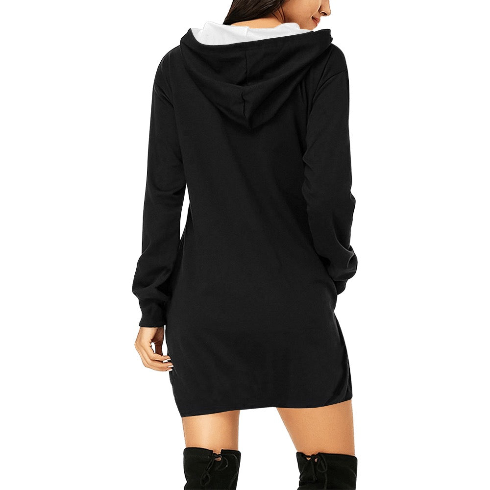 True Queen Hoodie Mini Dress