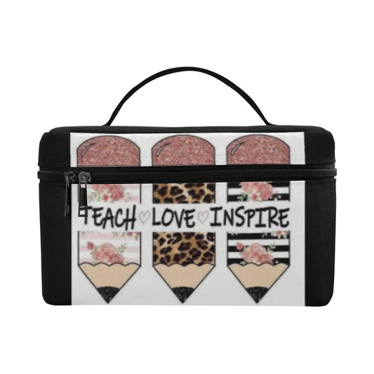 Teach, Love, Inspire Cosmetic Bag/Large