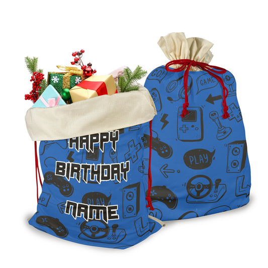 Happy Birthday Bag- Gamers 21"x32"