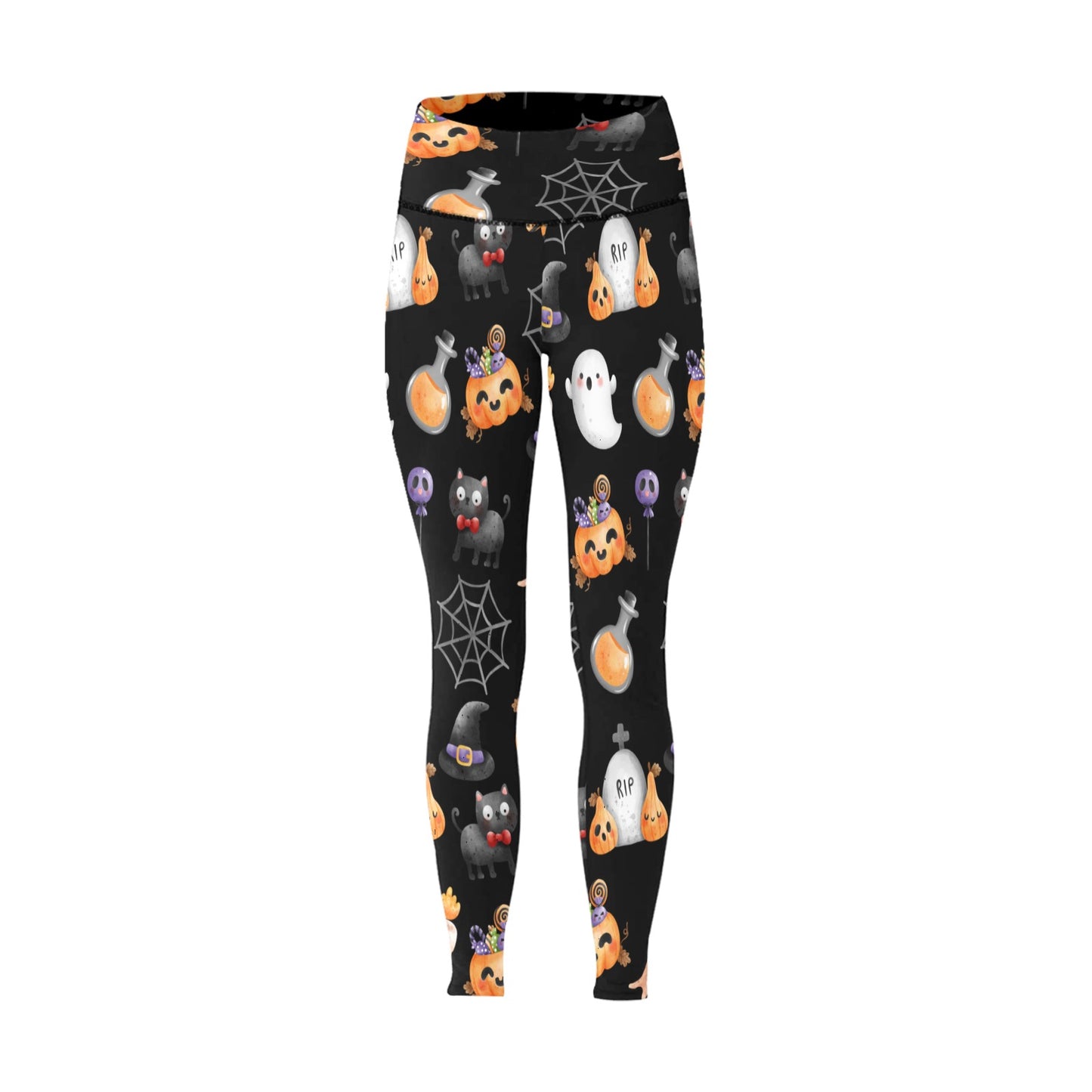 Halloween Women's High-Waisted Leggings