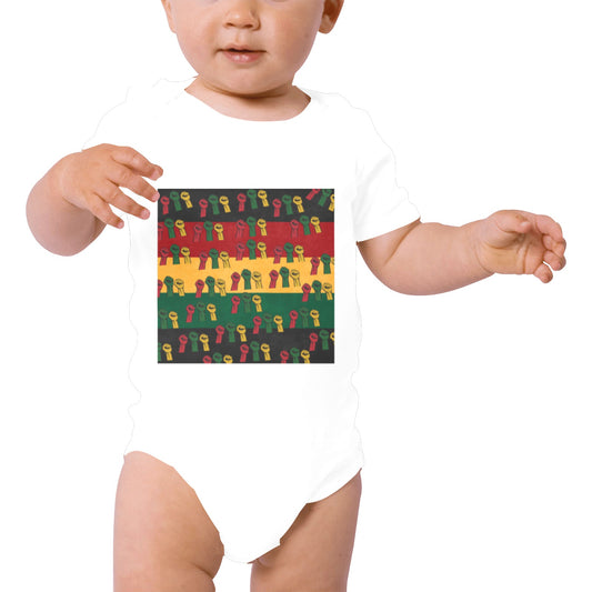 Fist of Unity Baby Onesie