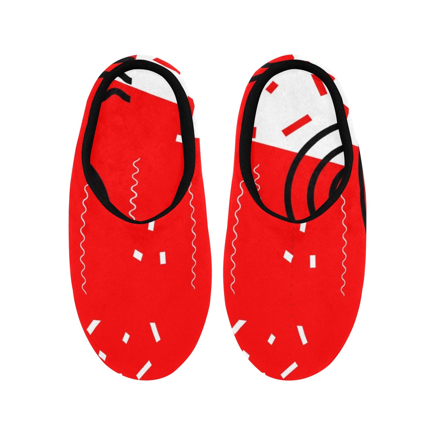 Red does it good Women's Non-Slip Cotton Slippers