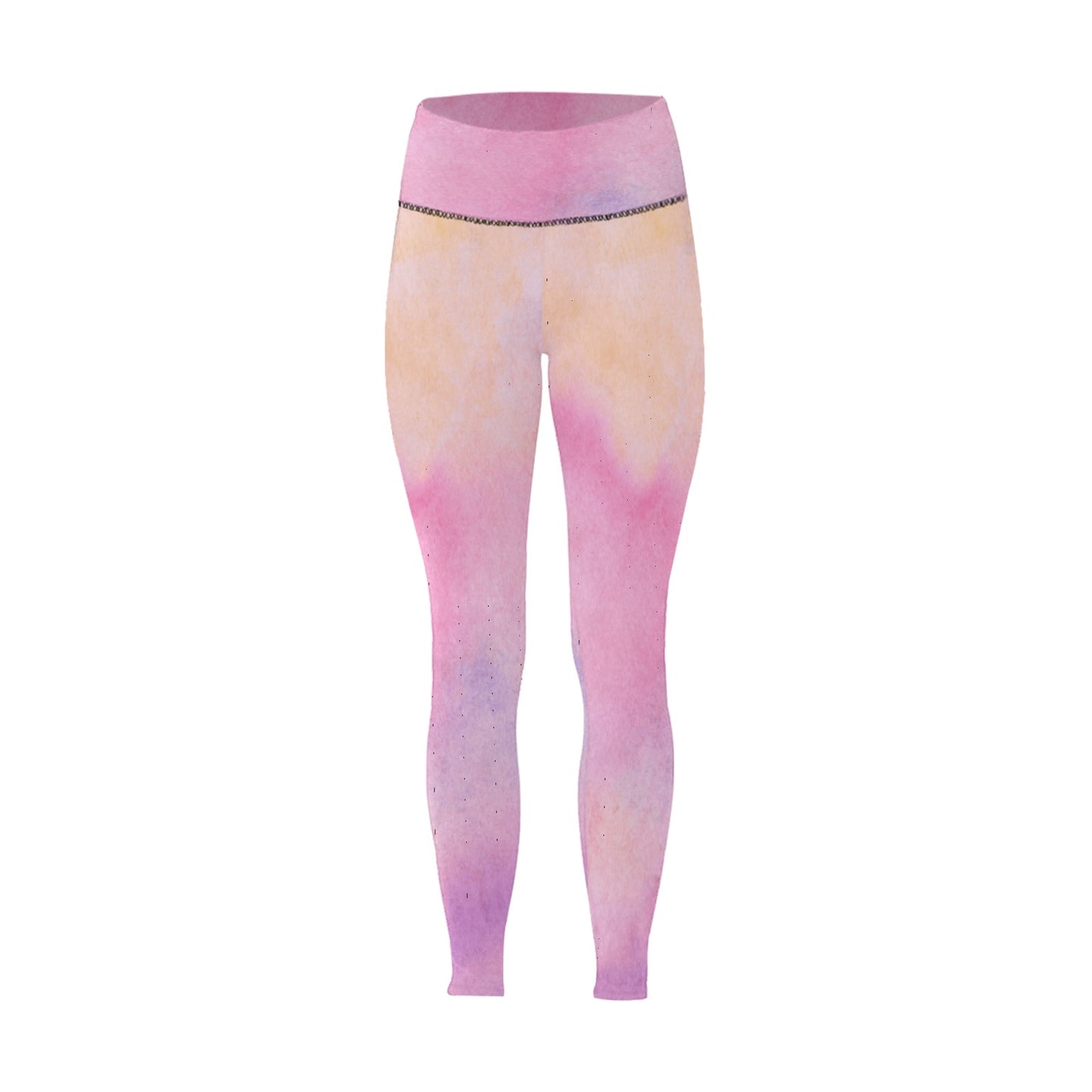 Pink-ish Women's High-Waisted Leggings