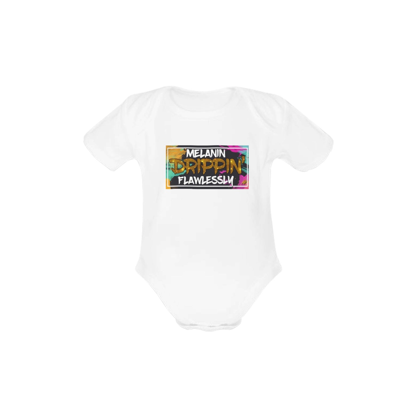 Melanin Drippin Baby Onesie