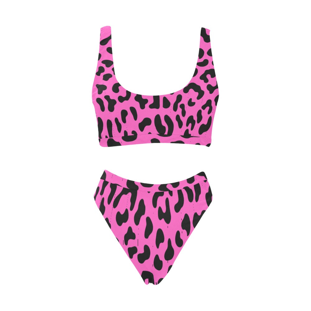 Pink Chee Sport Bikini Swimsuit