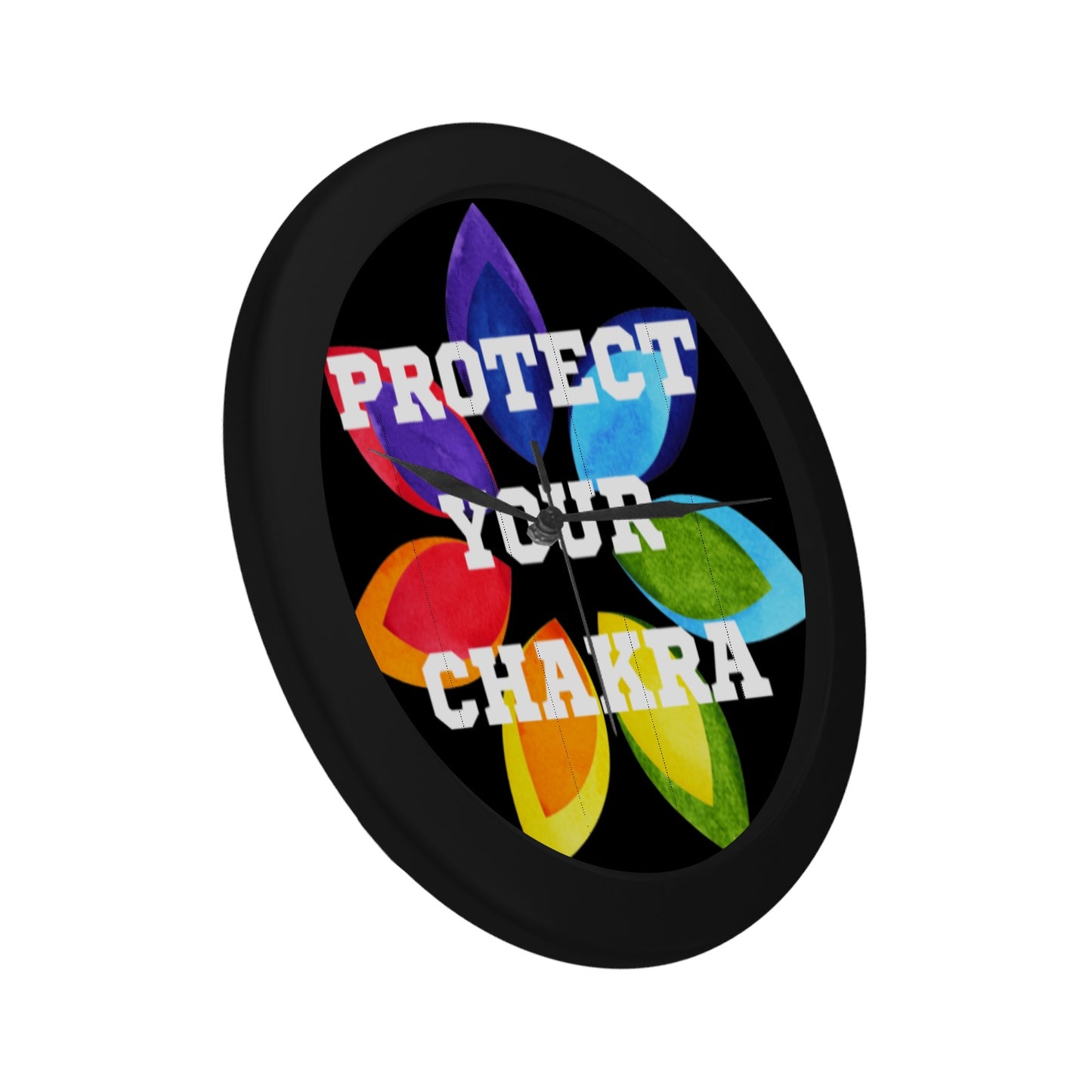 Protect Your Chakra Circular Wall clock