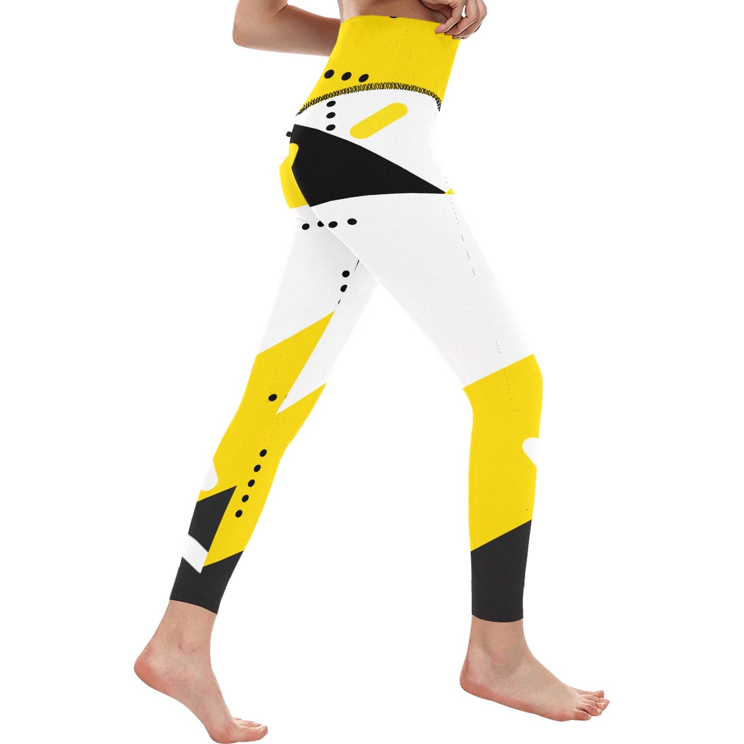 Black & Yellow Women's Leggings