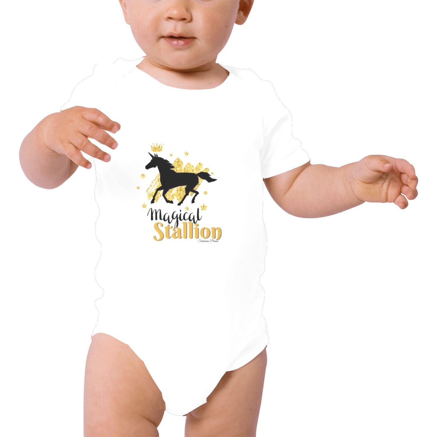 Magical Stallion Baby Onesie