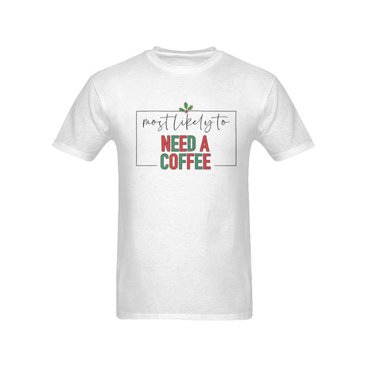 CHRISTMAS - Need Coffee Men's T-Shirt