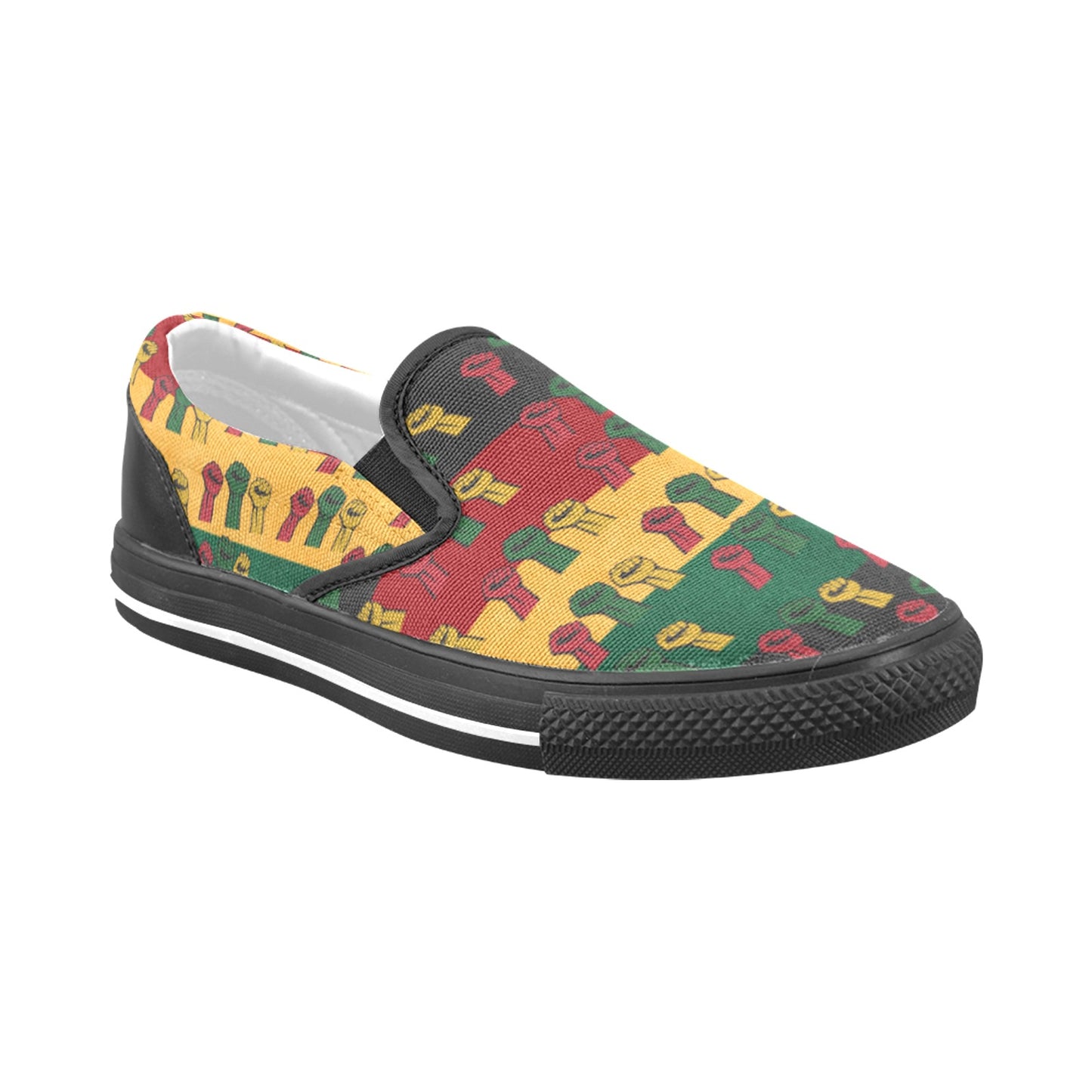 Fist of Unity Women's Slip-on Shoes