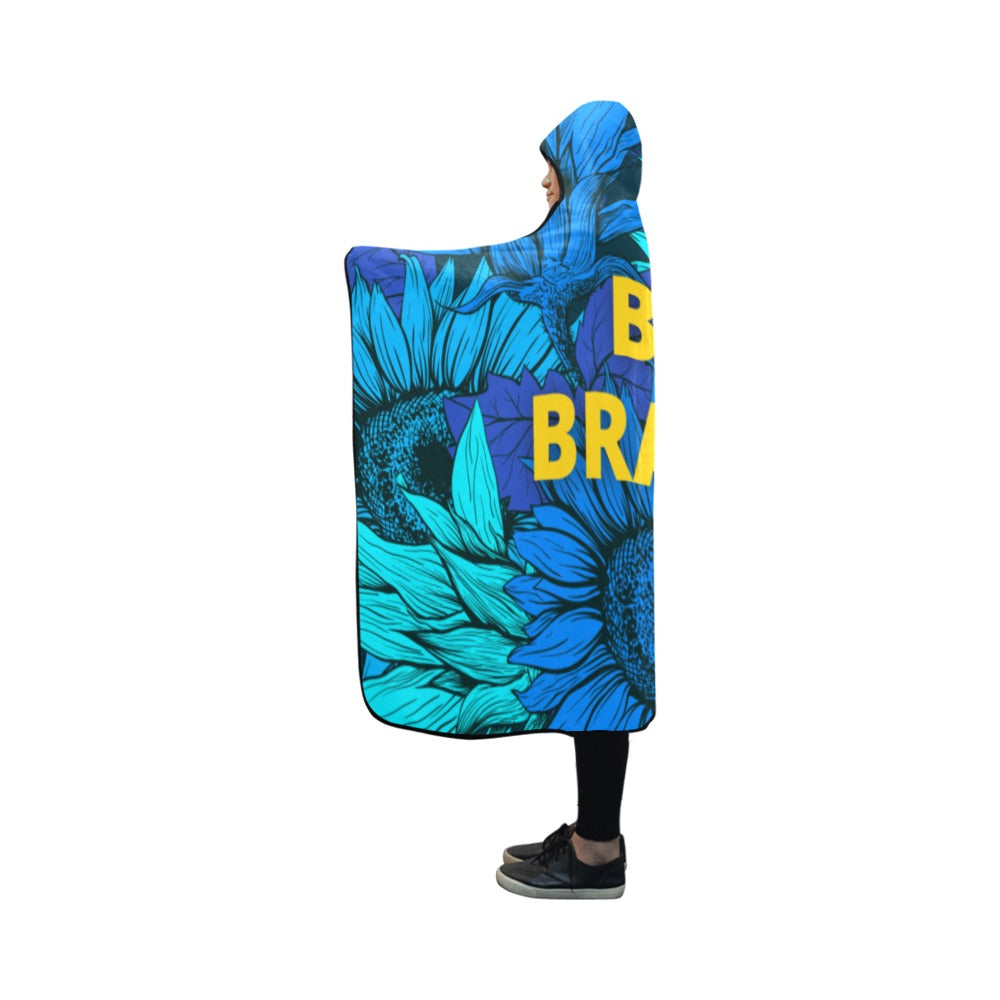 Be Brave Hooded Blanket 50''x40''