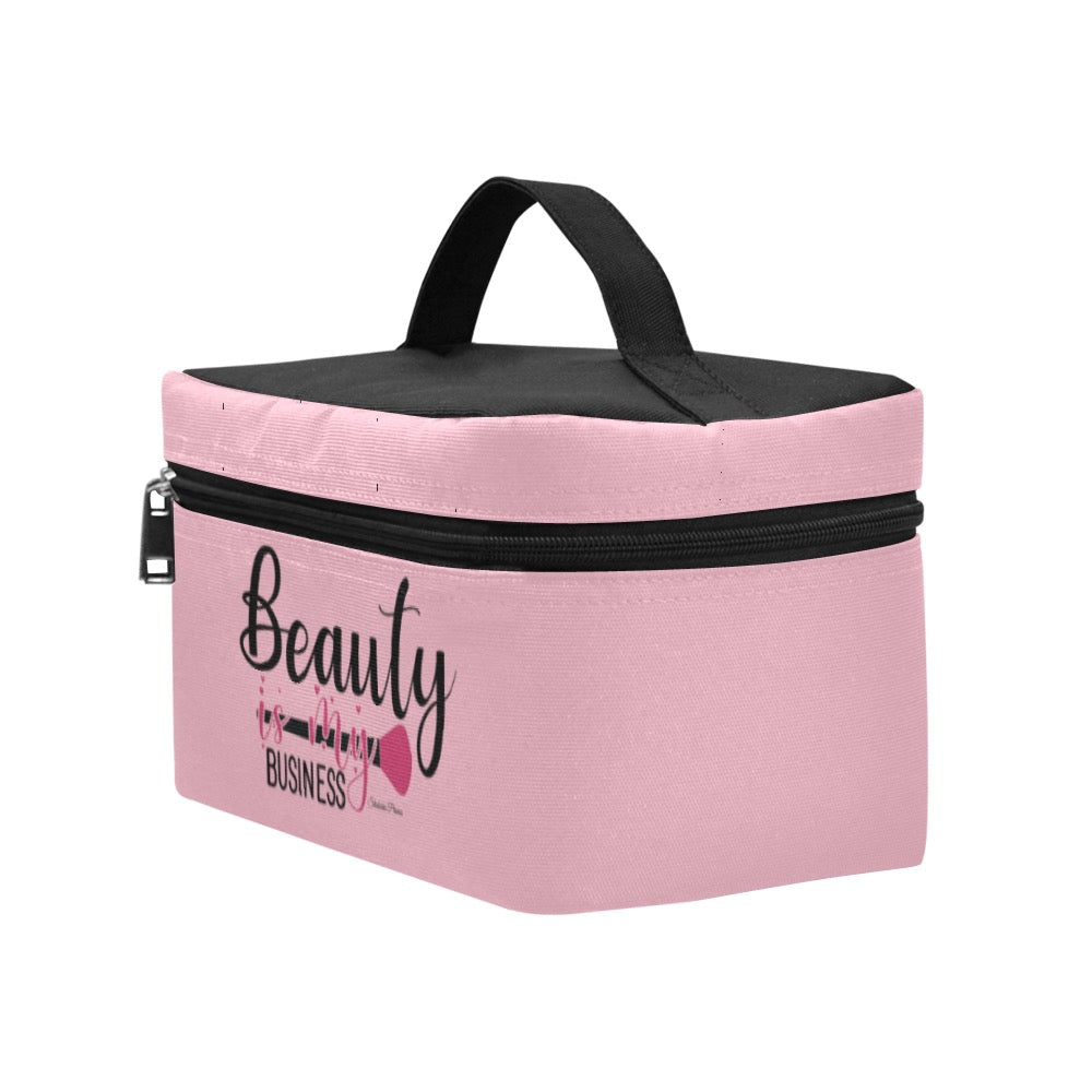Beauty Is My Business Cosmetic Bag/Large