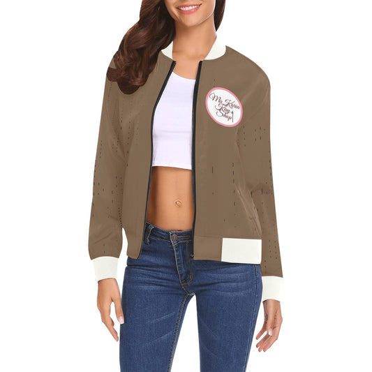 MsKaria Kay’s Shop Bomber Jacket for Women