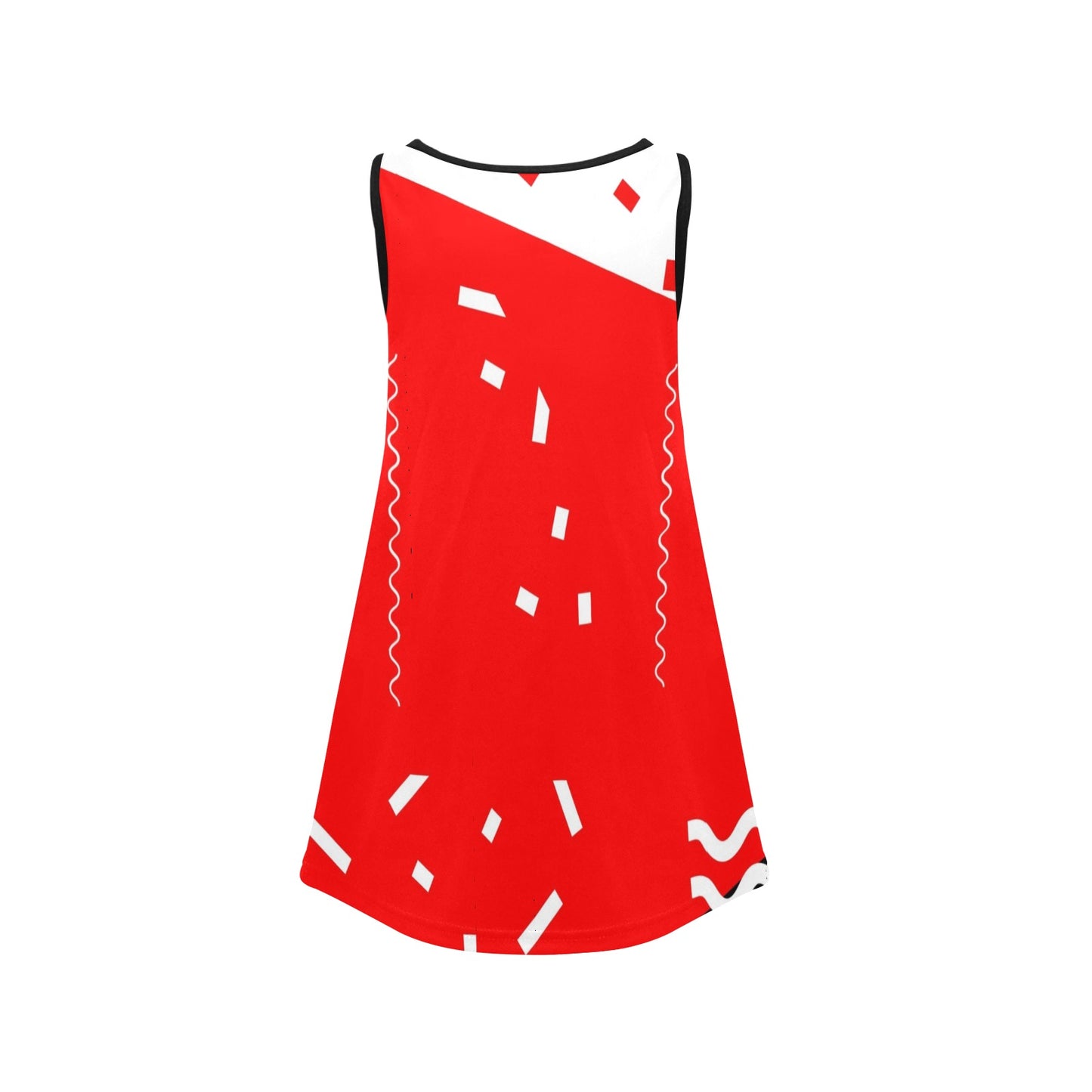 Red Does It Good Girls' Sleeveless Dress