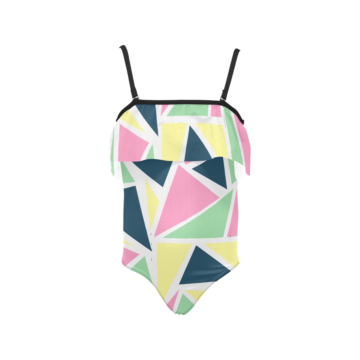 Colored Angles Girls Swimsuit