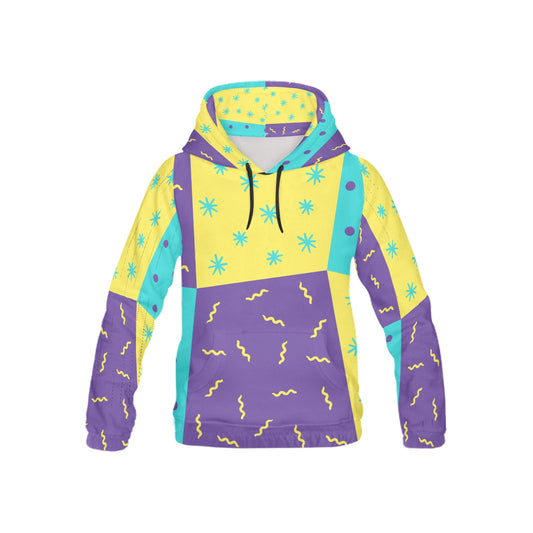 Purple Party Hoodie For Kid