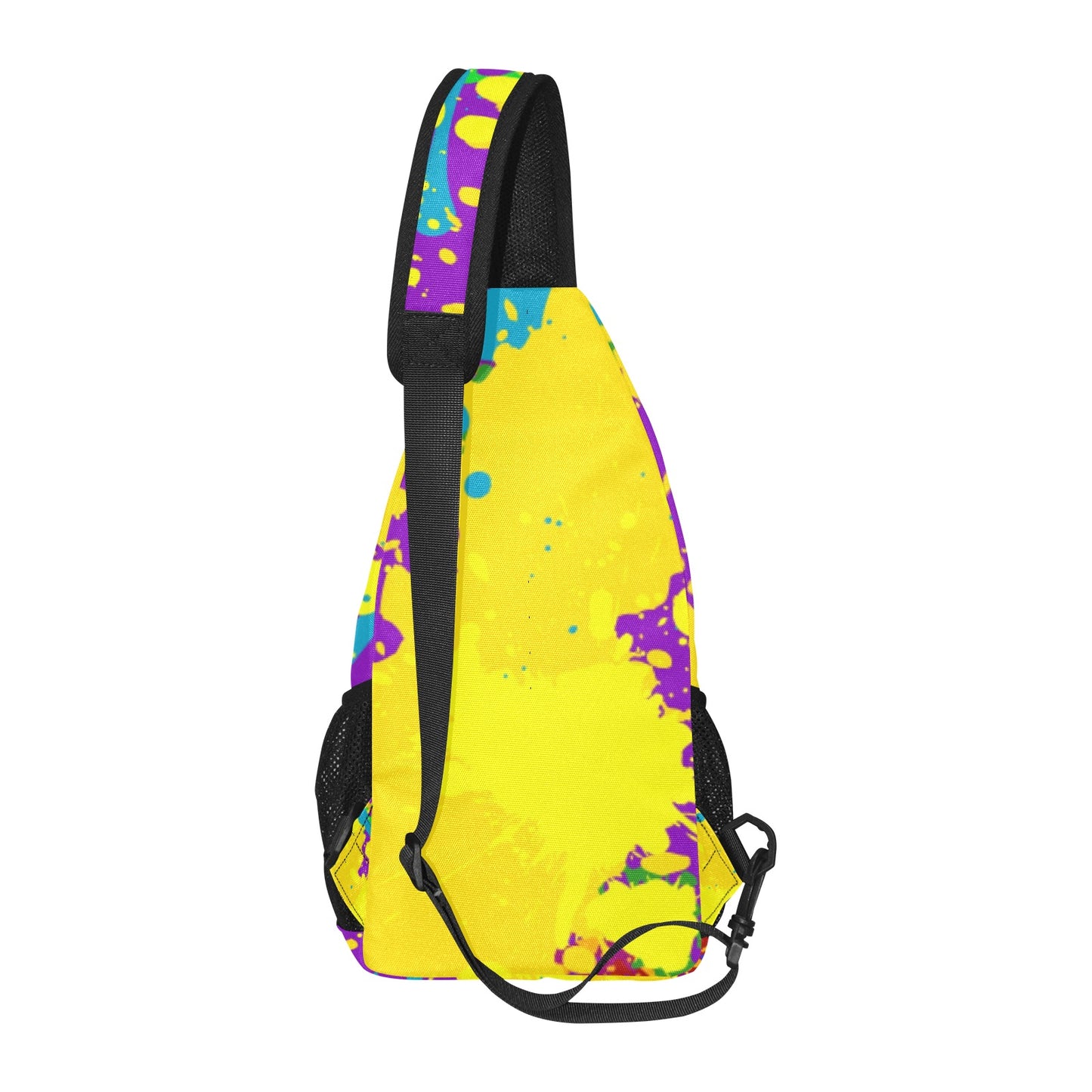 Yellow Splatter Chest Bag