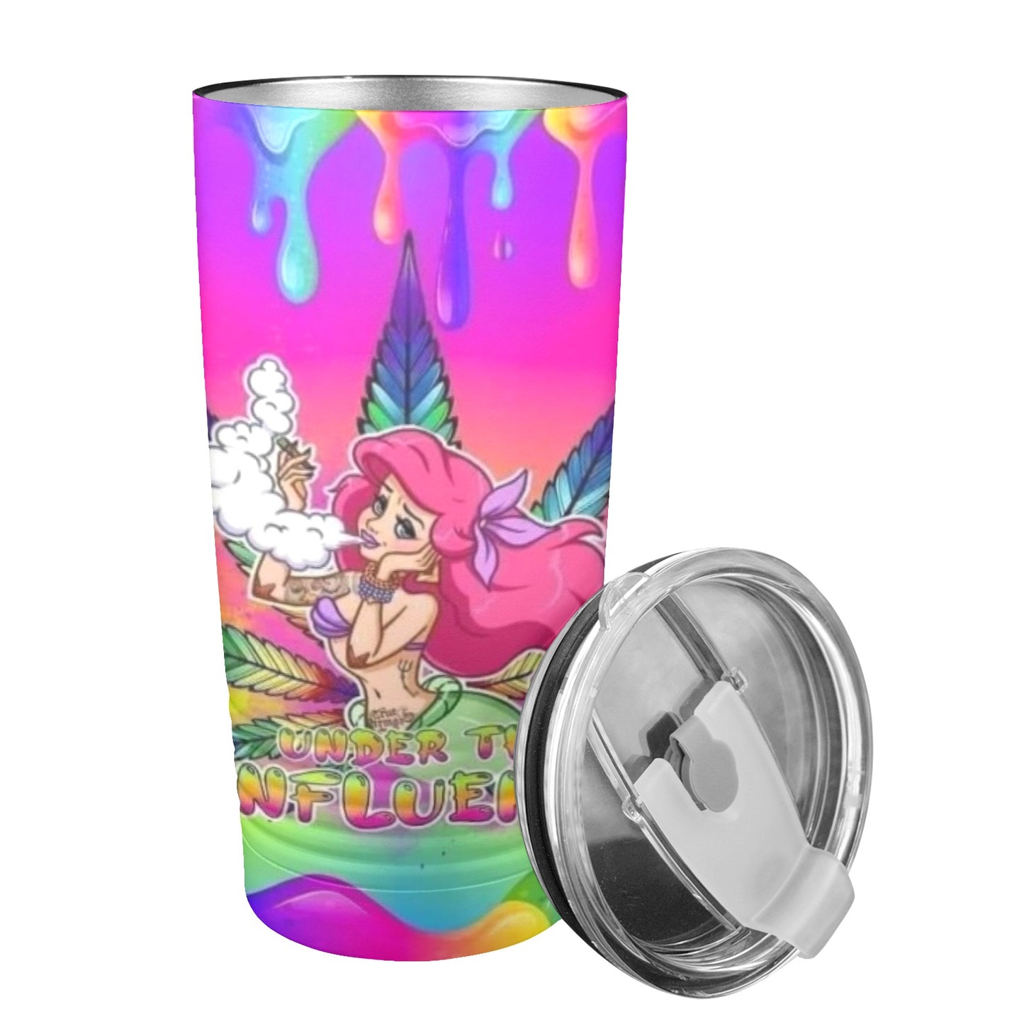 High Mermaid 20oz Insulated Stainless Steel Mobile Tumbler