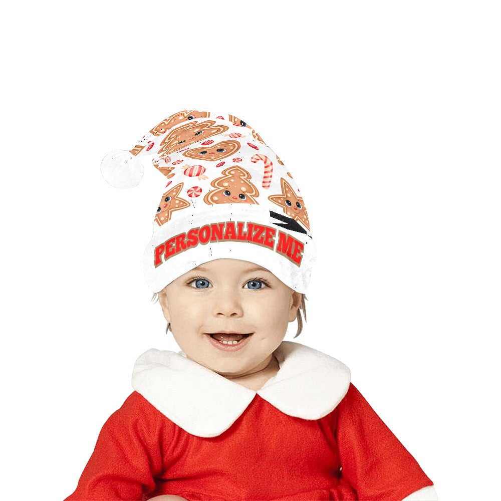 Ginger Cookie Christmas Santa Hat