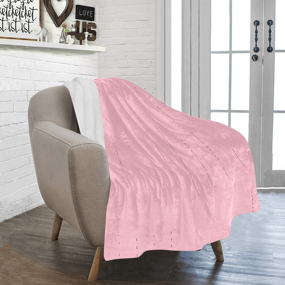 Pink Ultra-Soft Micro Fleece Blanket 40"x50"