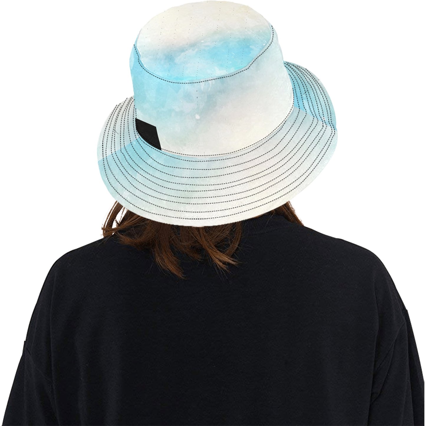 Bluish Unisex Bucket Hat