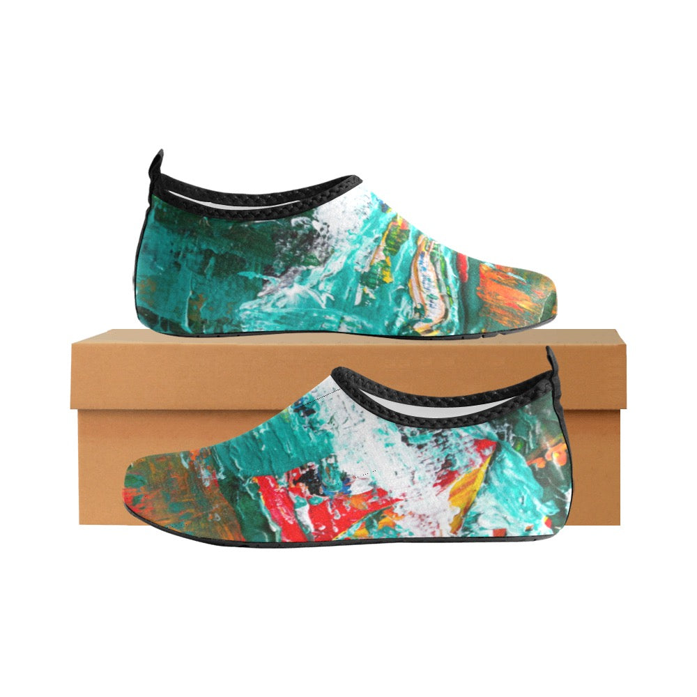 Painting Women's Slip-On Water Shoes