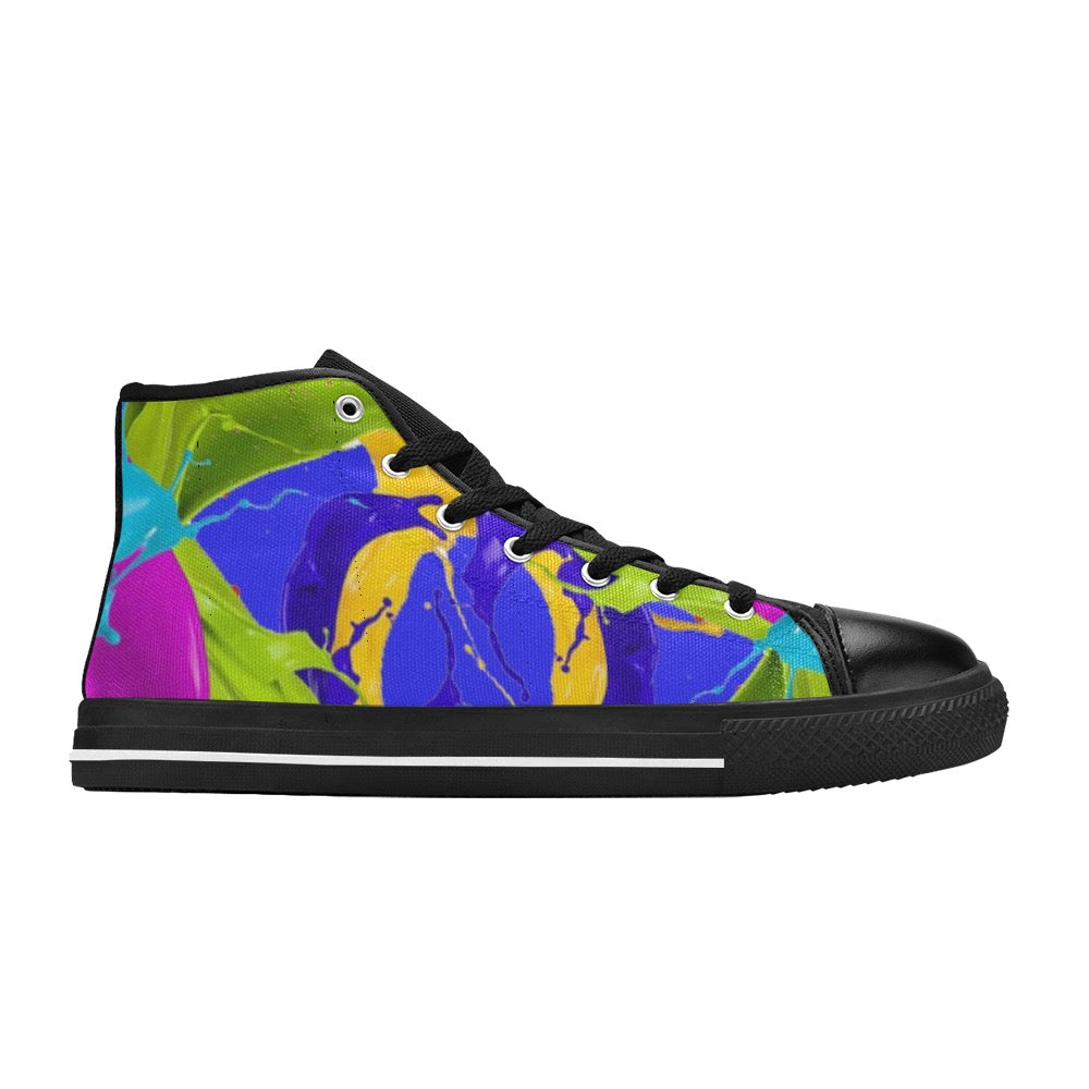 Color Mix High Top Shoes- Kids