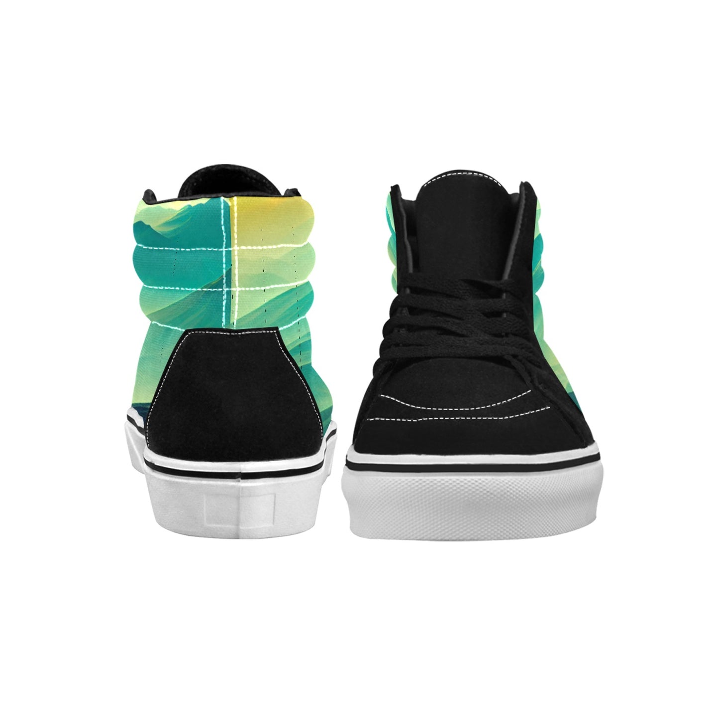 The Green Mile Men's High Top Skateboarding Shoes