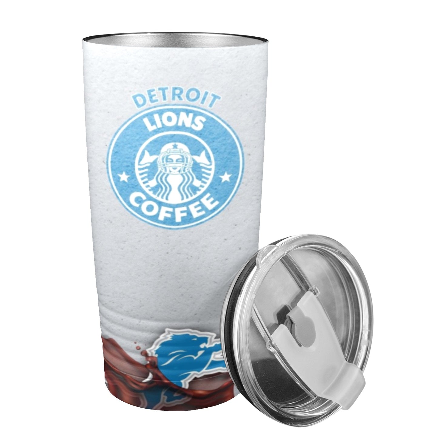 Lions 20oz Insulated Stainless Steel Mobile Tumbler