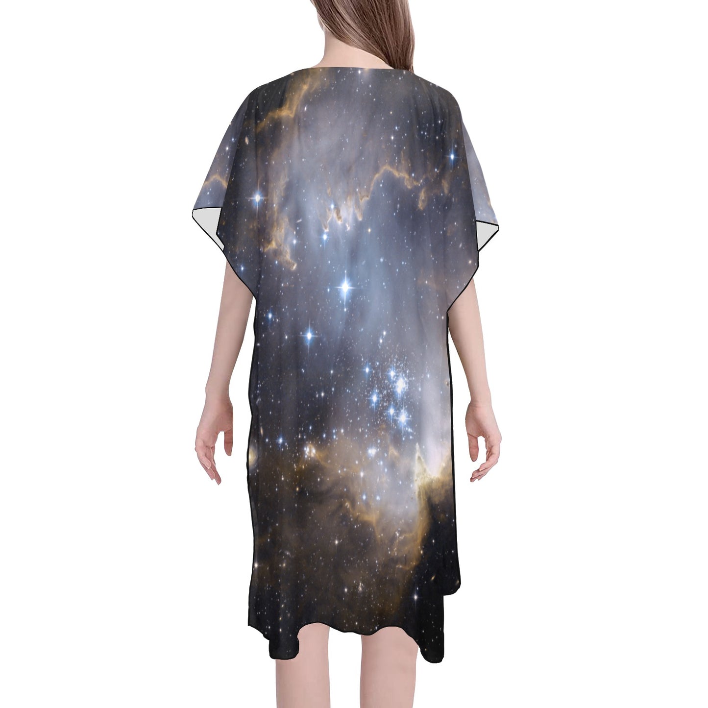 Night Galaxy Chiffon Cover Up